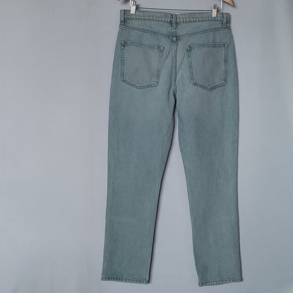 Reformation Julia High Cigarette Jeans Keys Wash Size 31 Inseam 30 ins - Picture 2 of 3